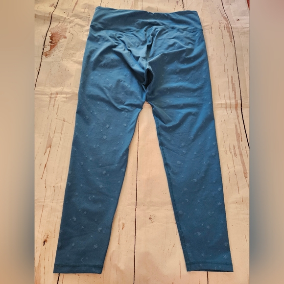 Old Navy Women's Activate Blue Star Moon Design Leggings Size XXL - Picture 4 of 6
